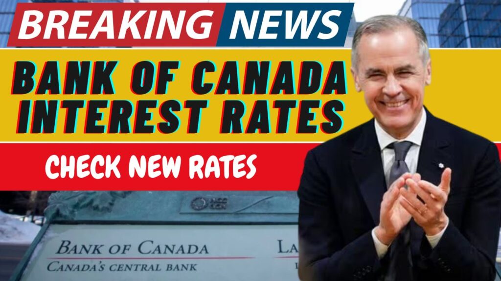 Bank Of Canada Interest Rates 2025, Check Revised Rates