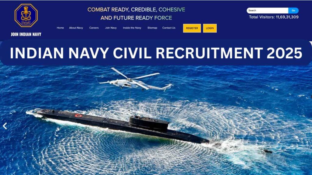Indian Navy Civil Recruitment 2025: Application form, Vacancy, How to Apply