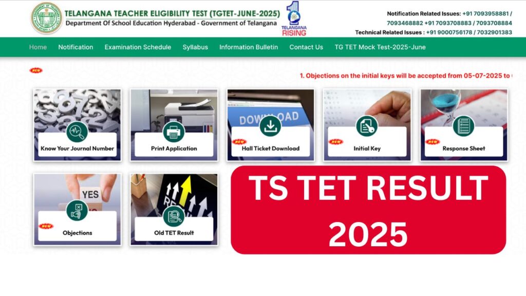 TS TET Result 2025: Check Cutoff, Merit List, Scorecard Download